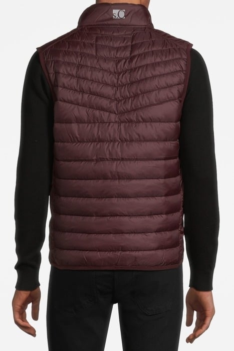 S.OLIVER JACKETS BODYWARMER BURGUNDY 2