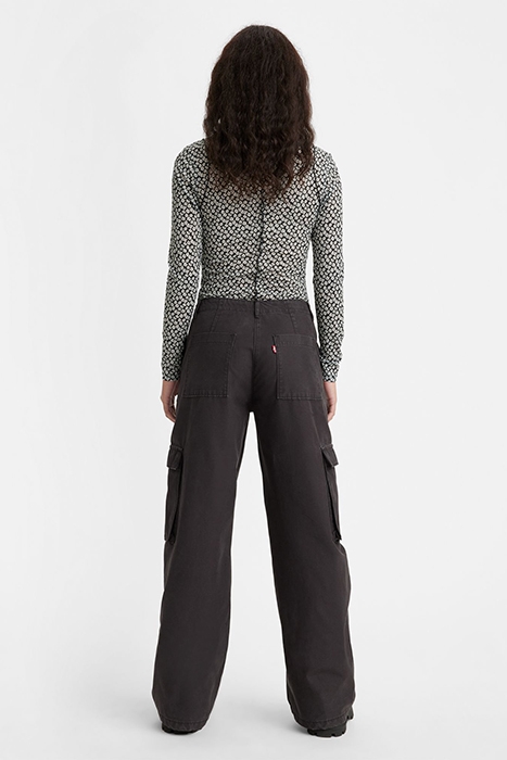 BAGGY CARGO PANT BLACK 2