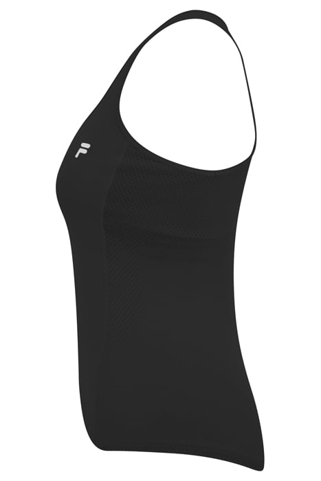 ROUSSILLON RUNNING RACER TOP WITH INSIDE BRA BLACK 6