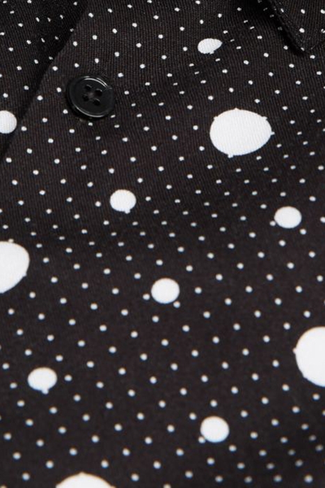 CHEMISE MANCHE LONGUE HOMME POLKA DOTS BLACK-ECRU 4