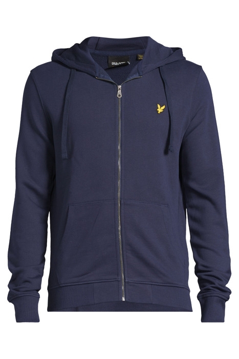 FOOTBALL WORLD GRAPHIC ZIP THROUGH HOODIE NAVY 3