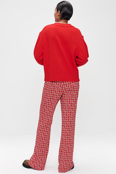 MATEO FLARE PANTS RADICAL RED 3