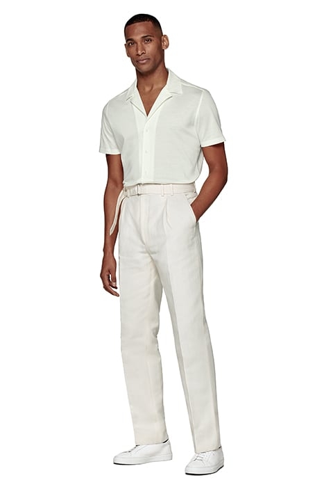 OFF-WHITE WIDE LEG TAPERED TROUSERS OFF-WHITE 3
