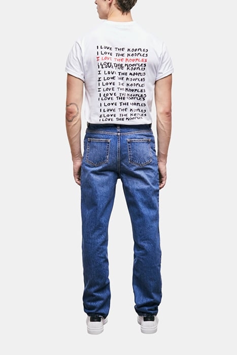 JEAN STRAIGHT BLEU DELAVE BLUE DENIM 2