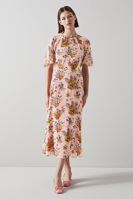 DR ELOWEN - POPPY PRINT PINK 1