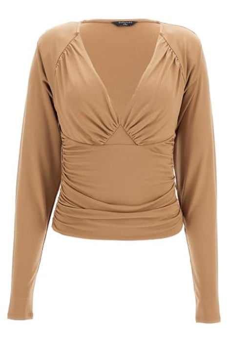 KARLIE TOP MACCHIATO LONG-SLEEVED MULTI 4
