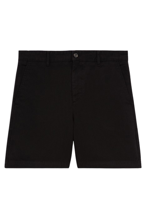 SHORT EN COTON NOIR BLACK 3