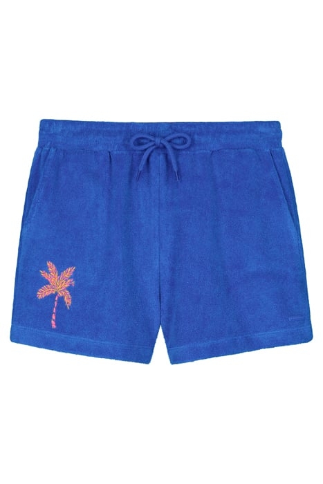 GIRLS MAUI SHORTS TOWELING ELECTRIC BLUE 1