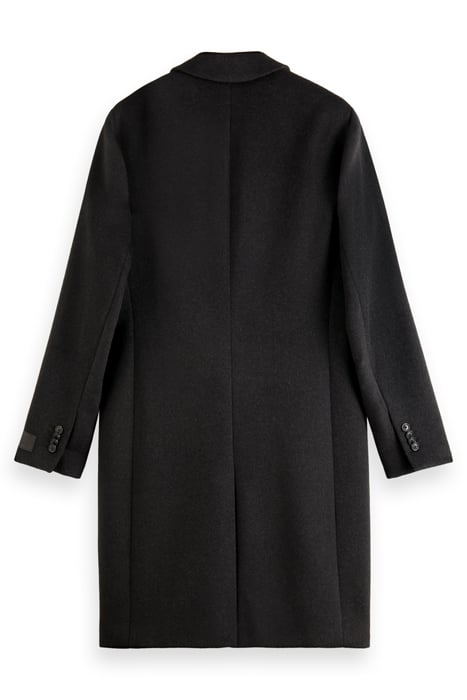 CLASSIC WOOL BLEND OVERCOAT CHARCOAL MELANGE 5