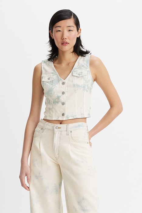 BELLA TANK TOP ECRU 1