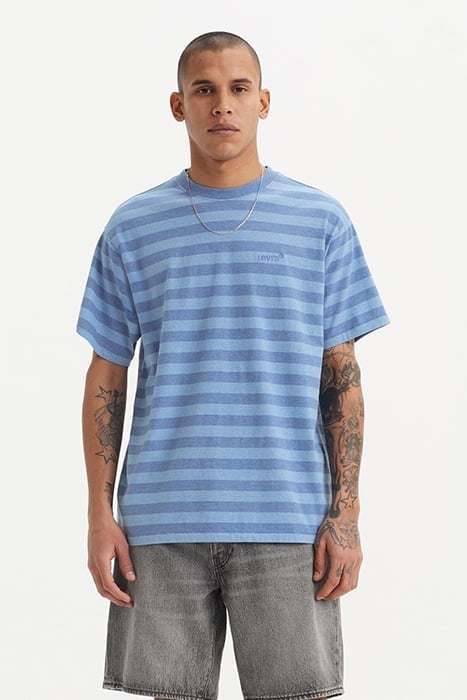 RED PRINTED T-SHIRT BLUE 1