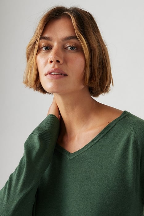 PETAL SWEATER GREEN 4