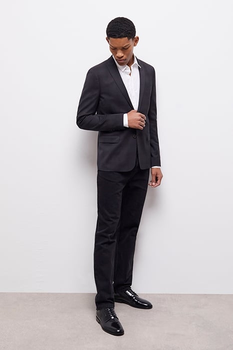 VESTE COSTUME PDG COL CRANTE BLACK 4