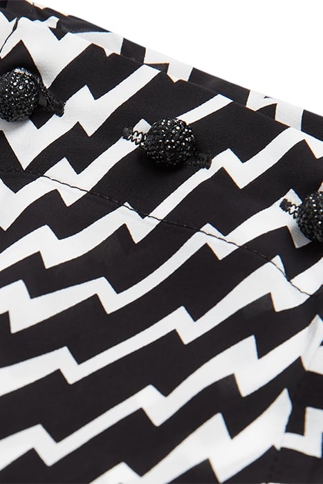 TOP MANCHES LONGUES PRINT ZIG ZAG BLACK WHITE 2