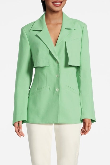 COTTON SUITING BLAZER PEAPOD 1