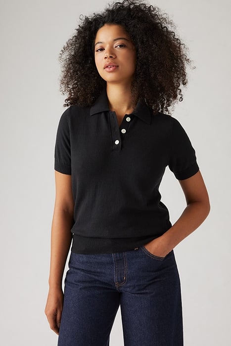OXFORD POLO SHIRT BLACK 3