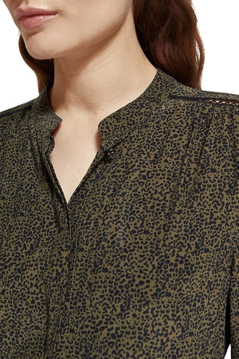 PRINTED JUMPSUIT LEOPARD SPOT GREEN 8