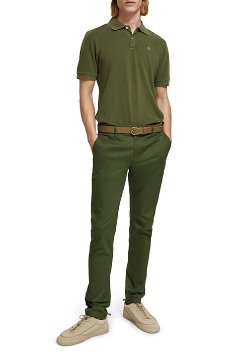 ESSENTIALS - MOTT SUPER SLIM-FIT STRETCH TWILL CHINO FIELD G 1