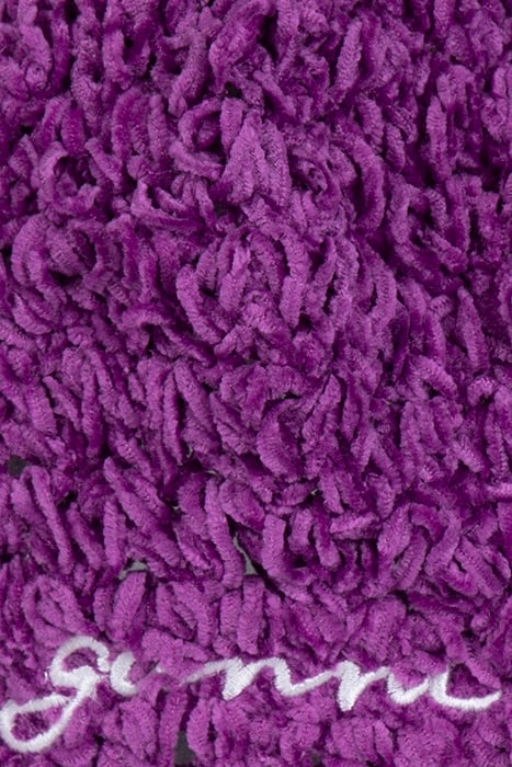 VELVET CROCHET BERET SPARKLING GRAPE 3