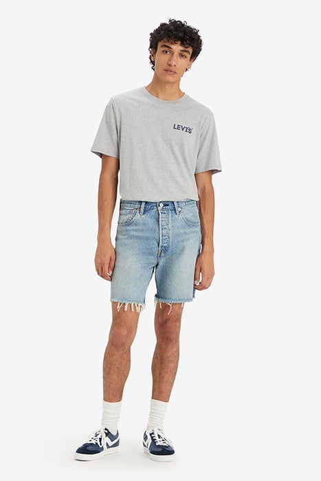 501 DENIM SHORT BLUE 1