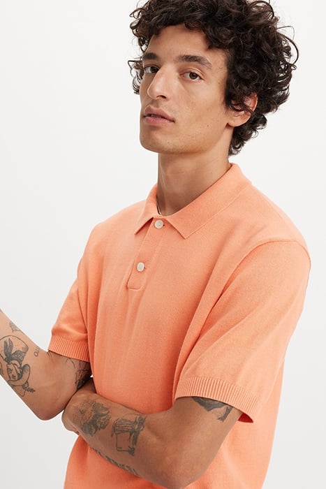 SWEATER POLO SHIRT ORANGE 5