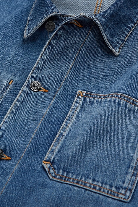 WORKWEAR DENIM JACKET BLUE DENIM 2