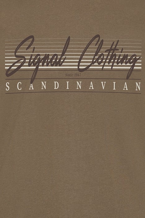 LIAMSI FRONT PRINT TEE+ TOBACCO 2