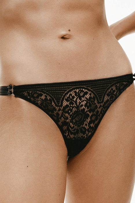 CO BO. THONG STD STD W. SINGULAR-BLACK 3