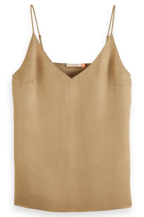 CAMISOLE WOVEN FRONT JERSEY BACK LIGHT ARMY 1
