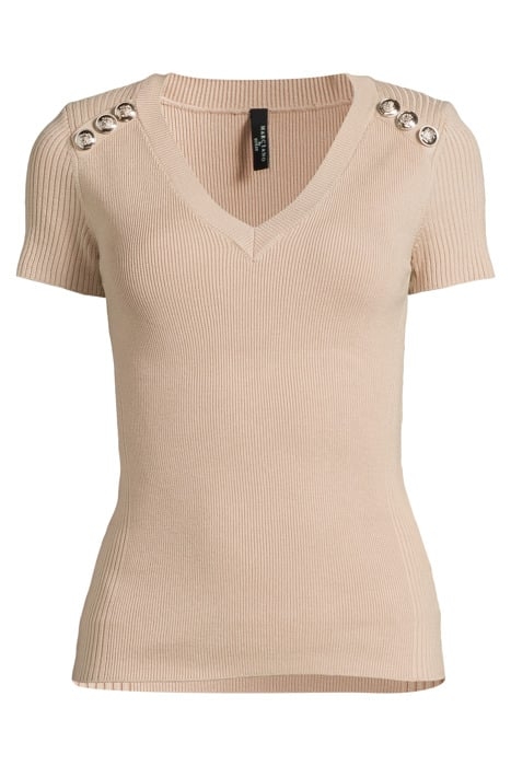 TETI SS VN SWEATER T FAWN TAUPE 3