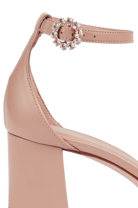 OC DARLING BLOCK HEEL LATTE 4