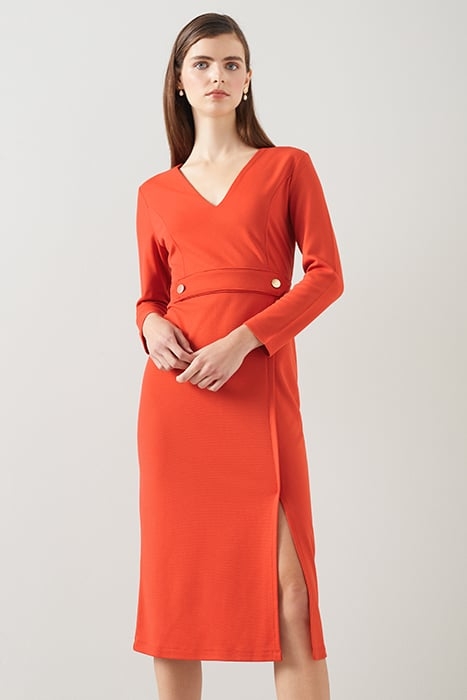 DR SARAH JERSEY DRESS ORANGE 1