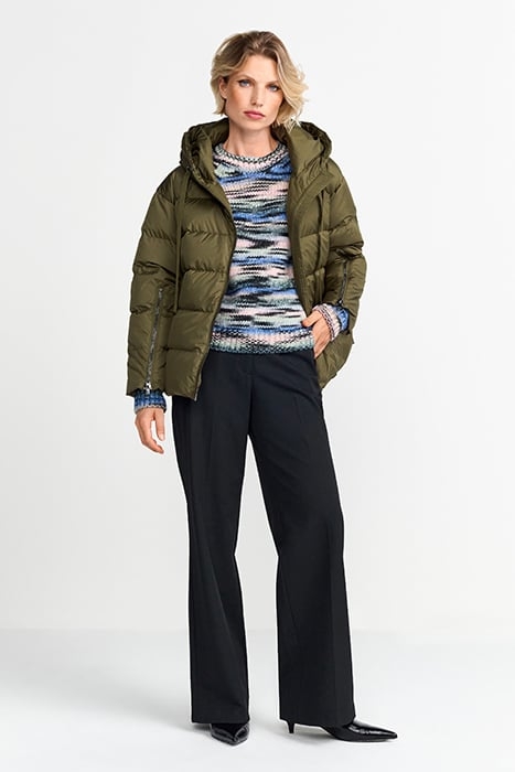 BIG PUFFER JACKET SUSTAINABLE DOWN OLIVE 2