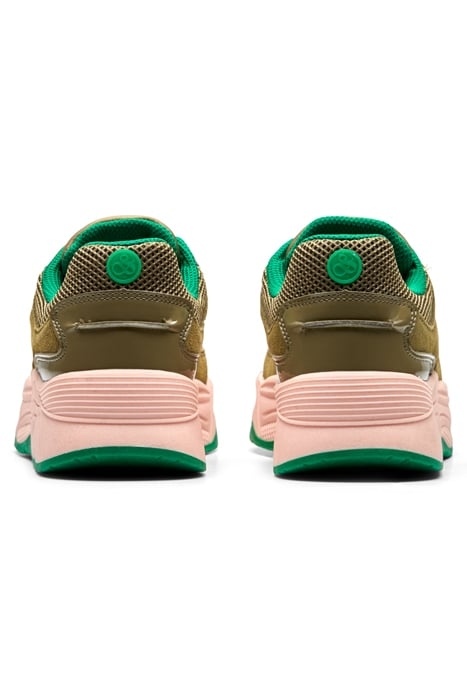GIRLS CELESTIA SNEAKER ARMY GREEN 4