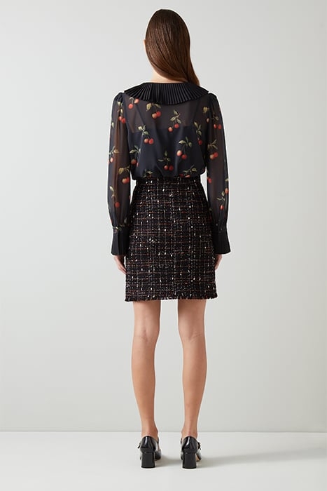 SK ANGELICA TWEED SKIRT MULTI 2