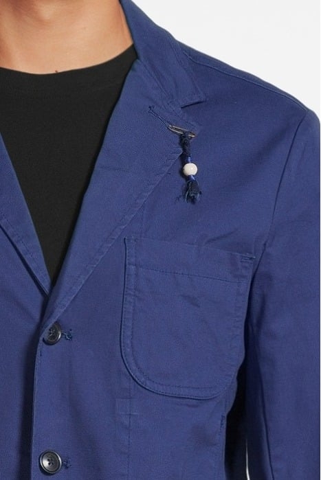 UNCONSTRUCTED 3-BUTTON BLAZER MARINE 4