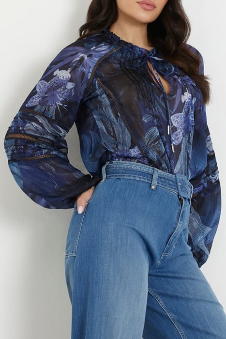 LS GILDA TOP ETCHED TROPICAL PRIN 1