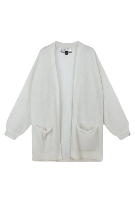 CARDIGAN KNIT SPARKLE ECRU 3