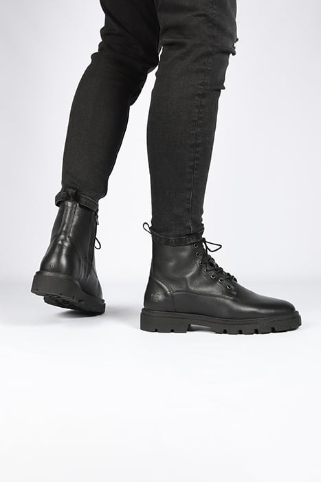 BLACKSTONE - BRODY AG330 BLACK - LACE-UPS BLACK 4