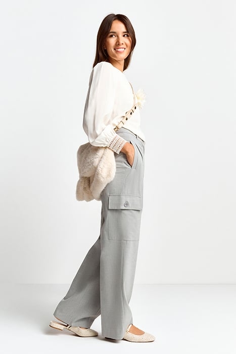 FAUX FUR BAG CAFFEE LATTE 2