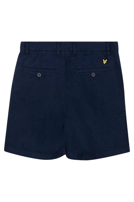 COTTON LINEN CHINO SHORTS DARK NAVY 2