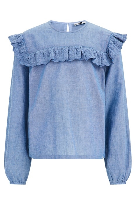BLOUSE GREYISH BLUE 3