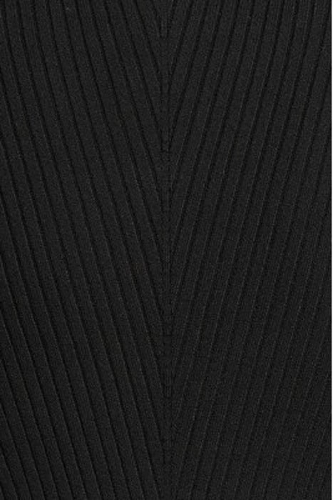 ALICE LS BOAT NECK S JET BLACK A996 5