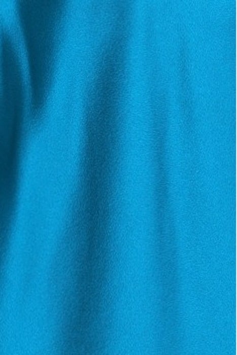 SATIN SLIPDRESS WITH BIAS CUT DEEP TURQUOISE 5