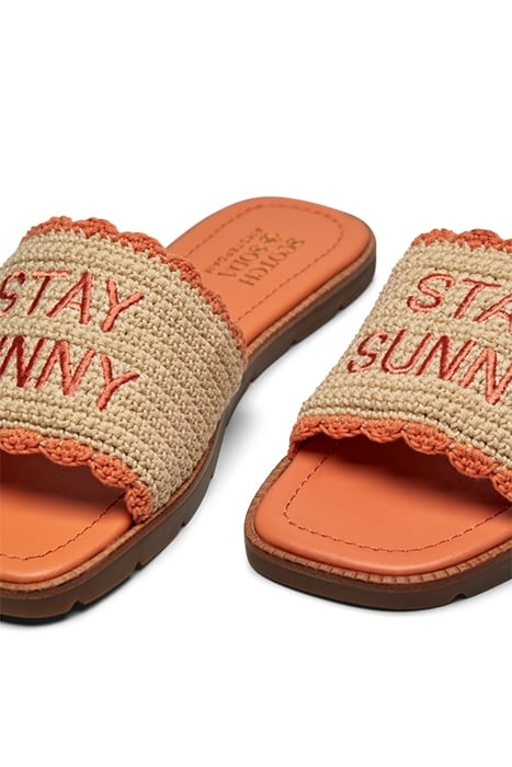 TILDA - SANDAL CORAL/ECRU 7