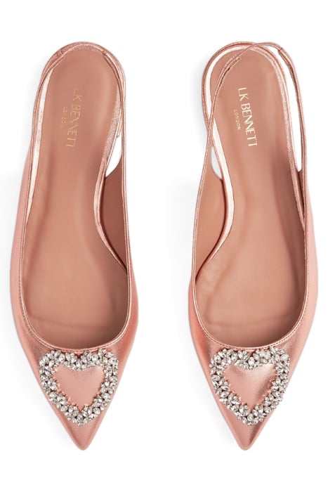 FL LUANA CRYSTAL HEART COPPER 3