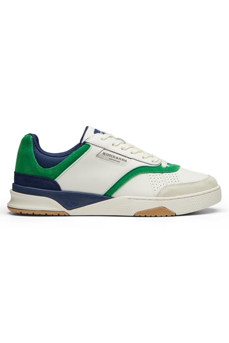 COURT CUP - SNEAKER WHITE/GREEN 1