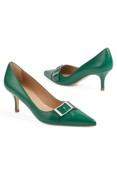 CC BILLIE CURVED BUCKLE GREEN 3