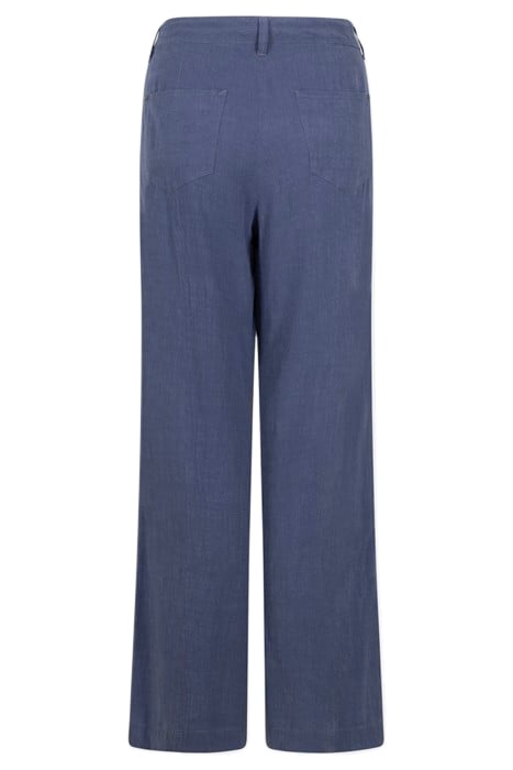 TROUSER WOVEN LONG BLUE INDIGO 4