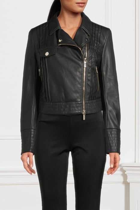 LOLA FAUX LEATHER JA JET BLACK A996 1